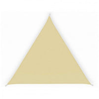 Tenda vela triangolare 3,6x3,6x3,6mt  beige