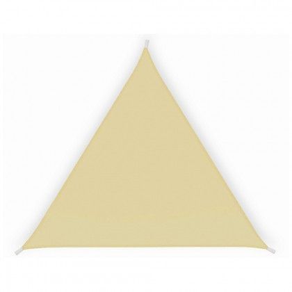 Tenda vela triangolare 3,6x3,6x3,6mt  beige