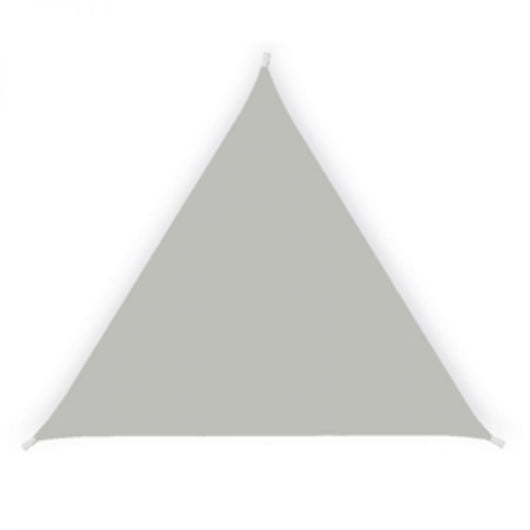 Tenda vela triangolare 5x5x5 mt grigio cenere