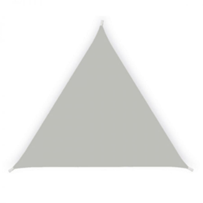 Tenda vela triangolare 5x5x5 mt grigio cenere