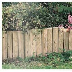 Rollborder in pino impregnato 200x20x5 cm