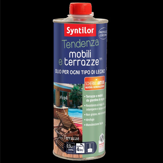 Olio tendenza mobili e terrazze 0,5 lt cioccolato