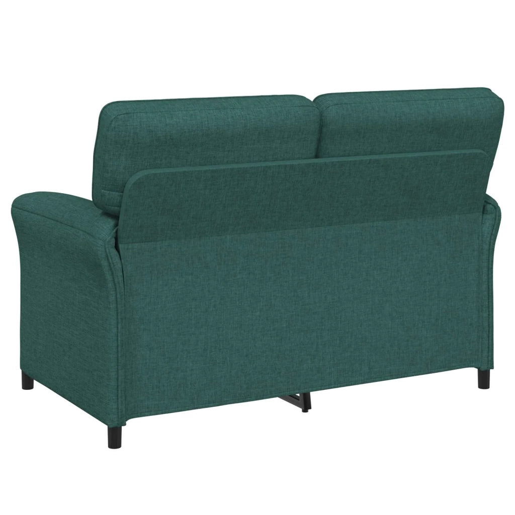 Set di divani 2 pz Verde Scuro Tessuto 3424848