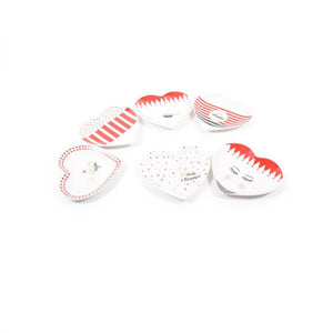 Piatto in porcellana con oro zecchino "circus" 18x19xh 2 cm prezzo caduno