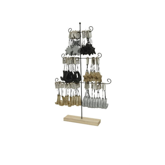 Figure glitter da appendere 8x1,2 cm  prezzo caduno, indicare il modello