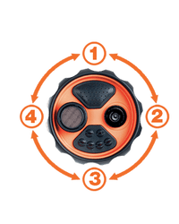 Pistola multigetto ergo garden