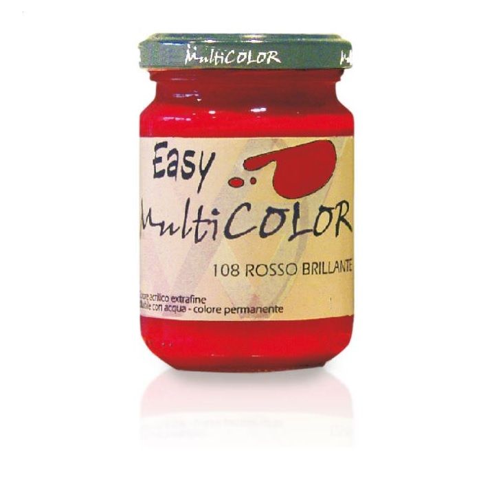 Multicolor easy 130 ml. rosso brill