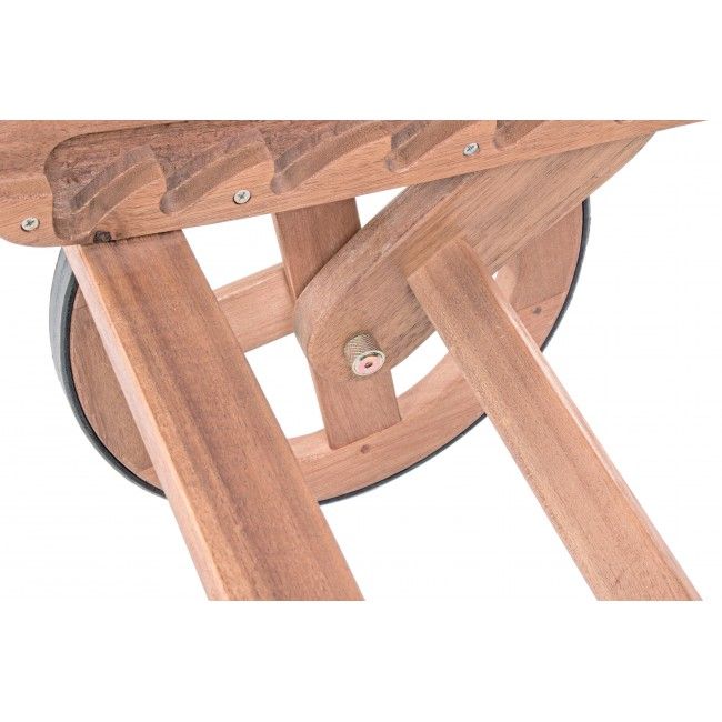 Lettino noemi in legno da esterno bizzotto