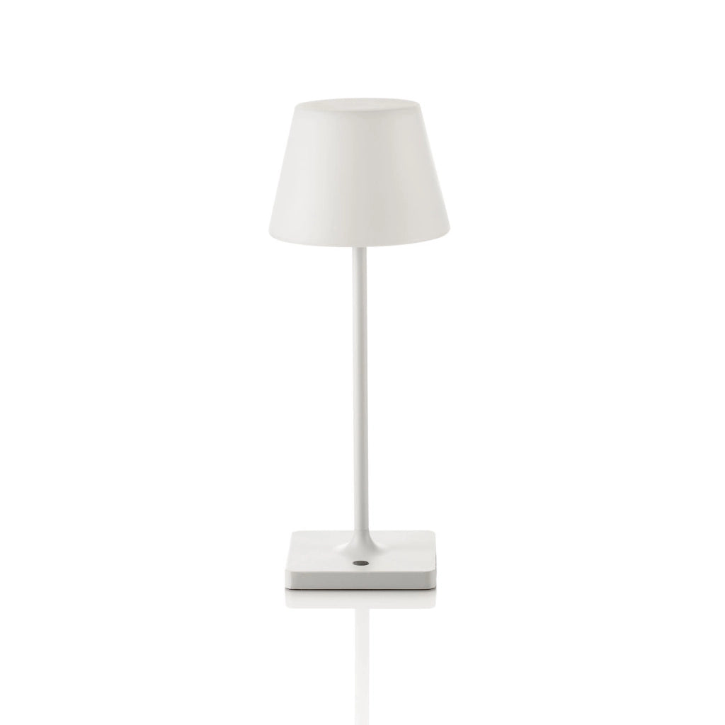 Lampada da tavolo ricaricabile SEREVA bianco