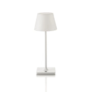 Lampada da tavolo ricaricabile SEREVA bianco