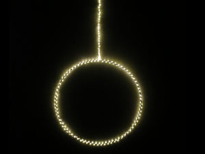 Anello gocce led d 40 cm