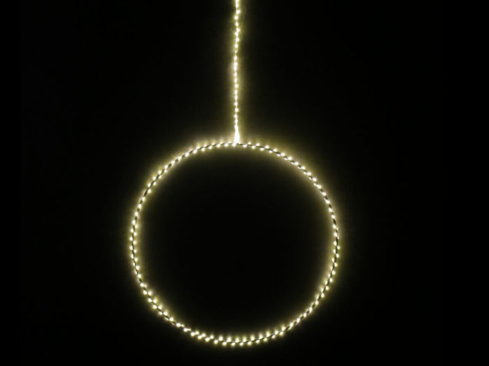 Anello gocce led d 40 cm