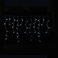 Tenda sfalsata 240 led bianchi