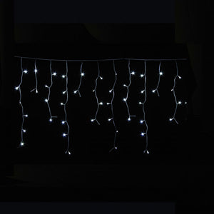 Tenda sfalsata 240 led bianchi