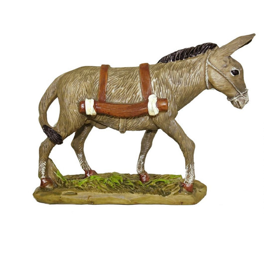 Asino per presepe da 10 cm