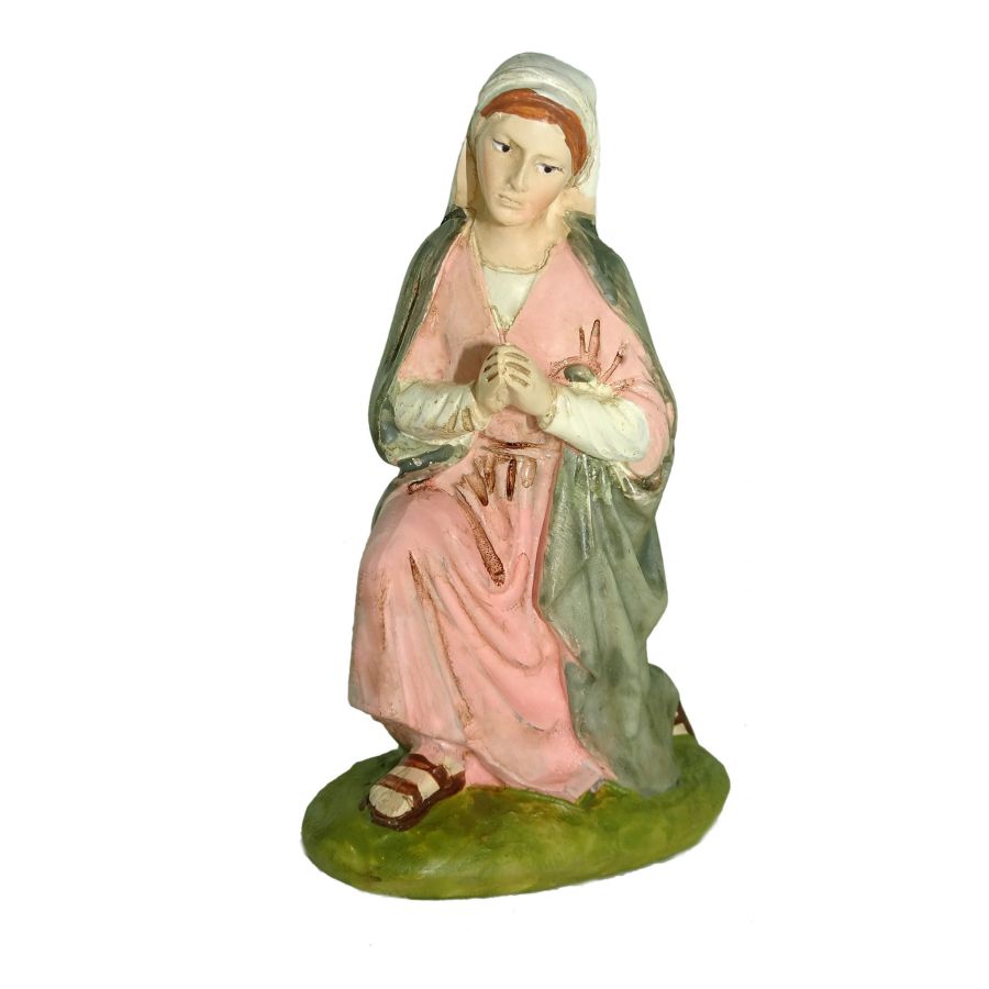 Madonna per presepe da 10 cm