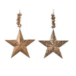 Pendaglio stelle bronzo prezzo cad uno, indicare il colore