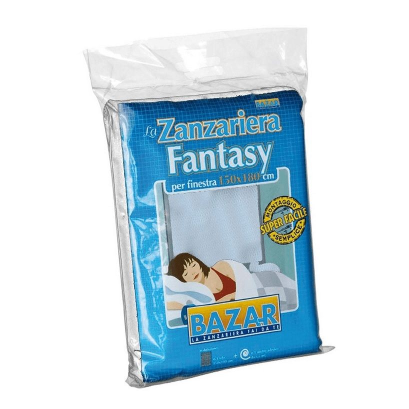 Zanzariera per finestra bianca 150x180 sacchetto