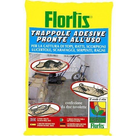 Trappole adesive per topi, scorpioni e scarafaggi 2 pezzi