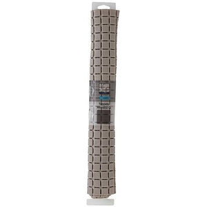 Tappetino antiscivolo in pvc mosaico tortora 40x70 cm