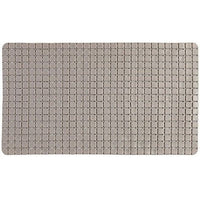 Tappetino antiscivolo in pvc mosaico tortora 40x70 cm