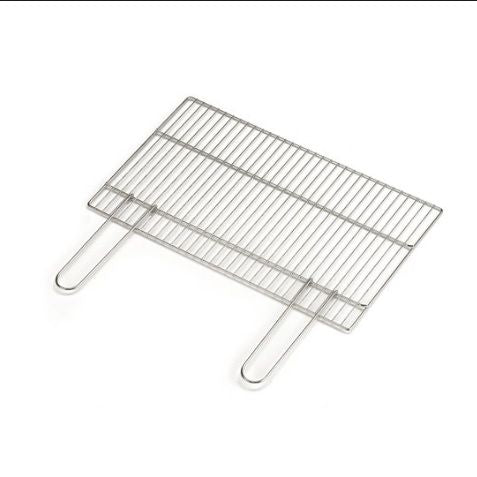 GRIGLIA PER BARBECUE GRATICOLA TONDINO CON MANICI RICHIUDIBILI 67X40 CM