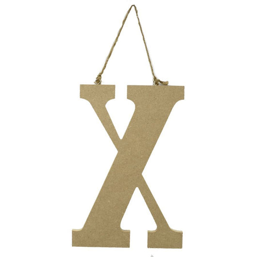 Lettera "x" legno