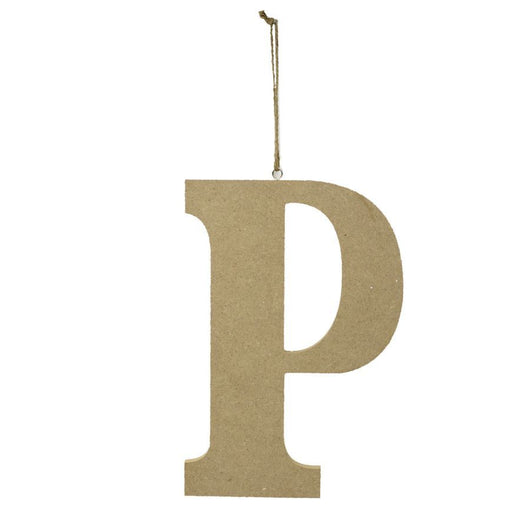 Lettera "p" legno