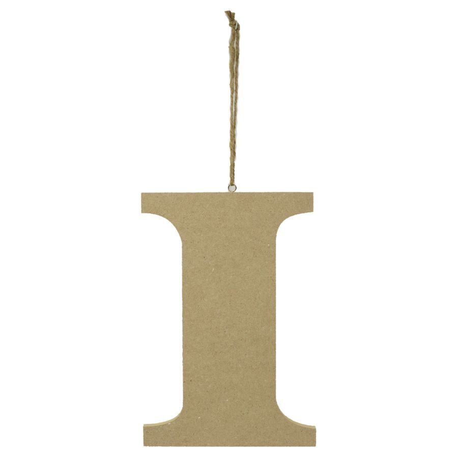 Lettera "i" legno