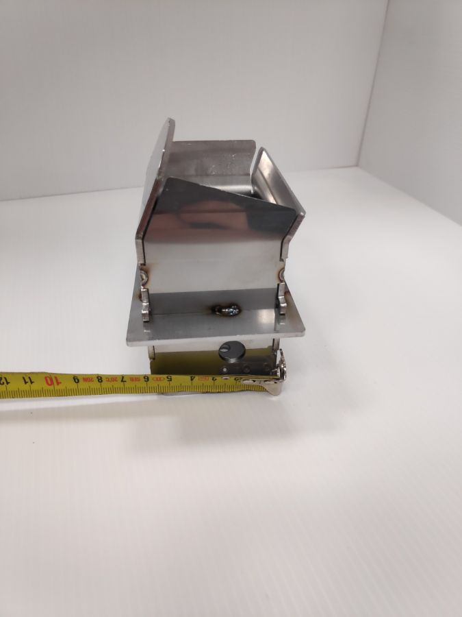 Braciere stufa 7,5 kw slim in acciaio