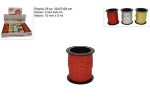 Natro glitterato 10x5 mm prezzo caduno