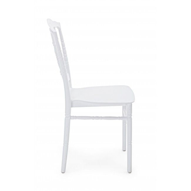 Sedia cooper bianco bizzotto