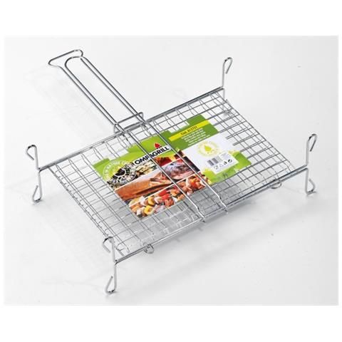 Graticola a rete con piedi 27x37 con piedi.