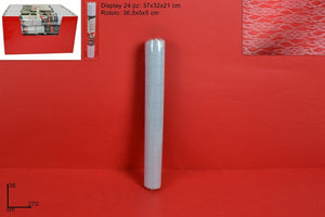 Rotolo tessuto organza merletto 36x270