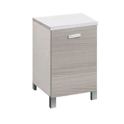 Base da 60 cm ad 1 anta + ripiano colore node