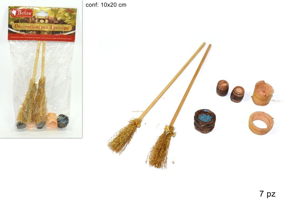 Confezione oggettini 5 pezzi