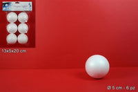 Palla polistirolo  5 cm