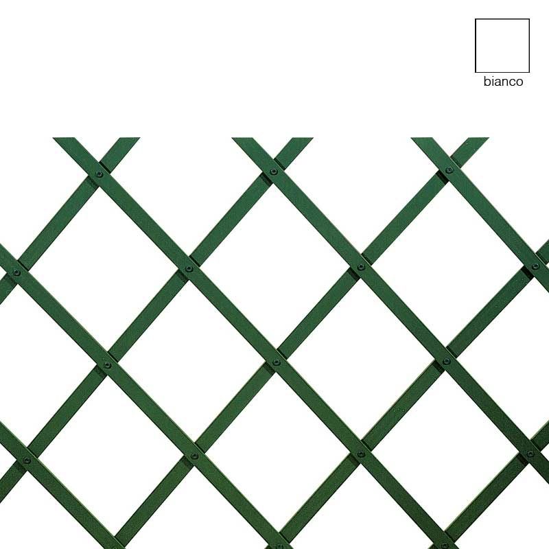 Traliccio estensibile pvc bianco 100x200 mt