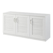 Scarpiera contenitore per scarpe MDF 62 x 125 x 36 cm bianco 03_0010124