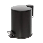 PATTUMIERA COVER 3L D.18XH25CM ACCIAIO NERO