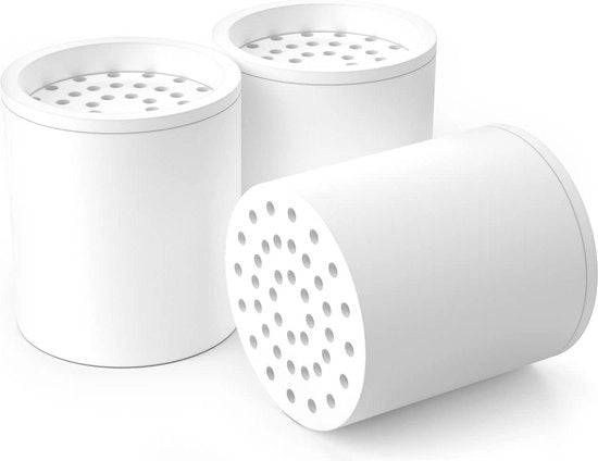 Filtro per doccia 3 in 1 - 20 strati - filtro di sostituzione per rimuovere calcare, cloro e fluoro