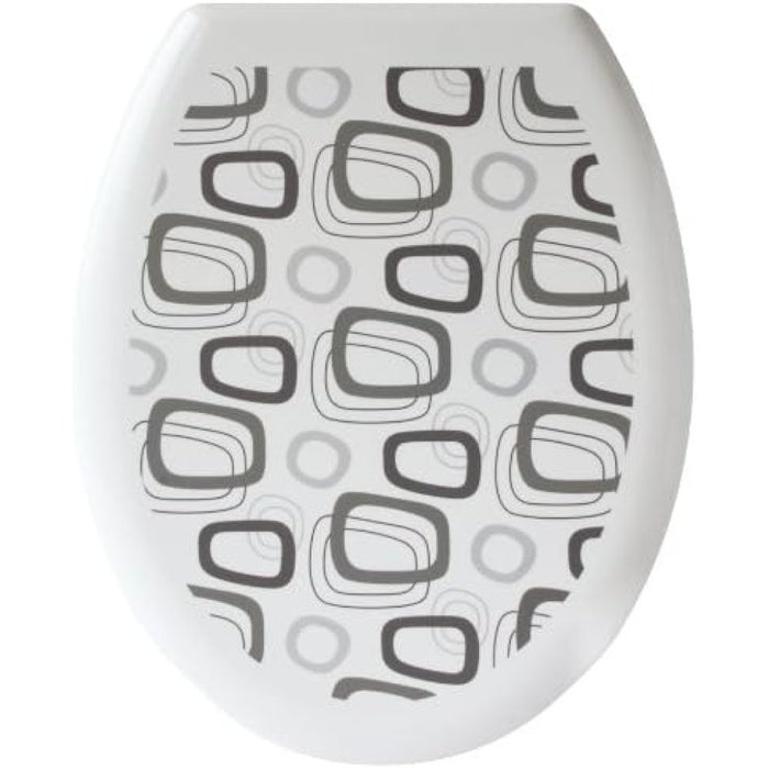 Gelco design 707125 - sedile wc nuance, colore: grigio