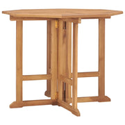Tavolo da Giardino Pieghevole 90x90x75 cm in Massello di Teak cod mxl 34197