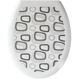 Gelco design 707125 - sedile wc nuance, colore: grigio