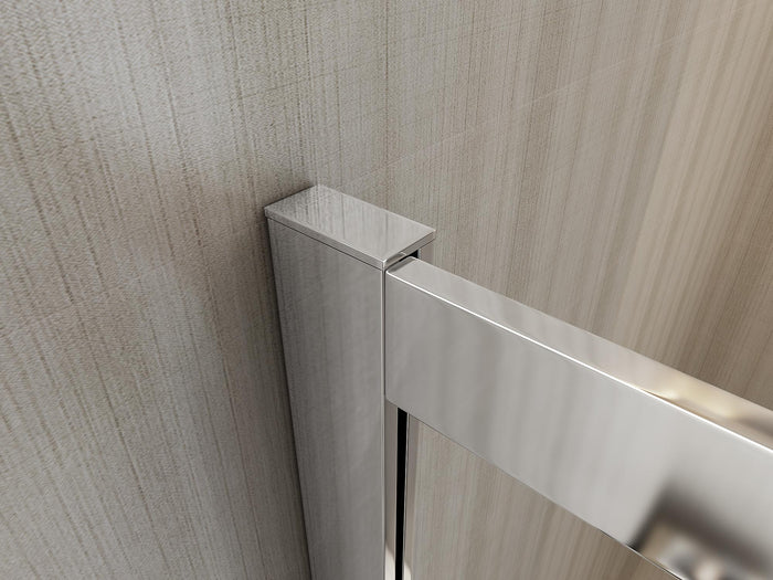 Box Doccia 3 Lati 90x90x90 cm 2 ante Scorrevoli in Cristallo trasparente 6mm H190 Sailor