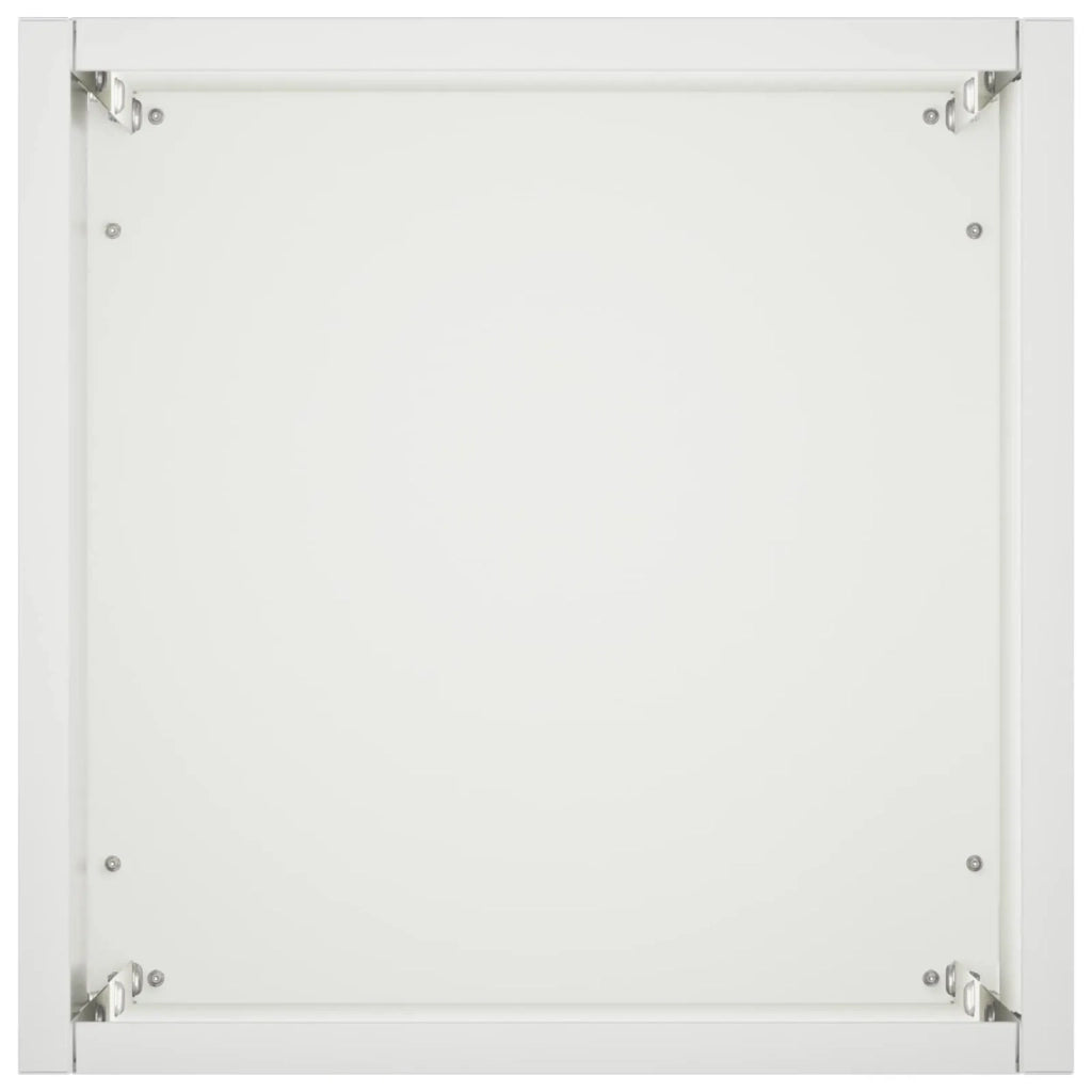 Vaso da giardino 2 pz Bianco 20 x 20 x 75 cm 8005319