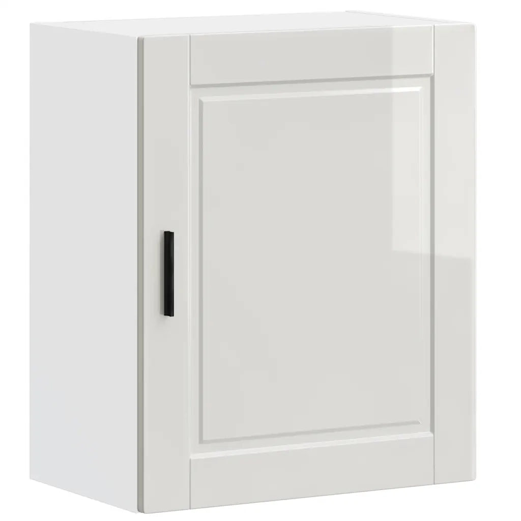 Pensile da Cucina Porto Bianco Lucido in Legno Multistrato 854041