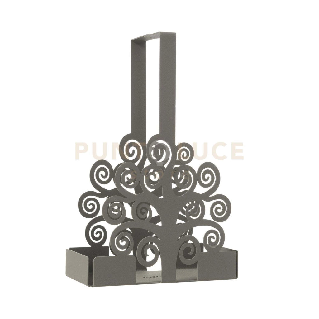 porta bicchieri albero della vita Fango in Ferro 8x16x27cmh