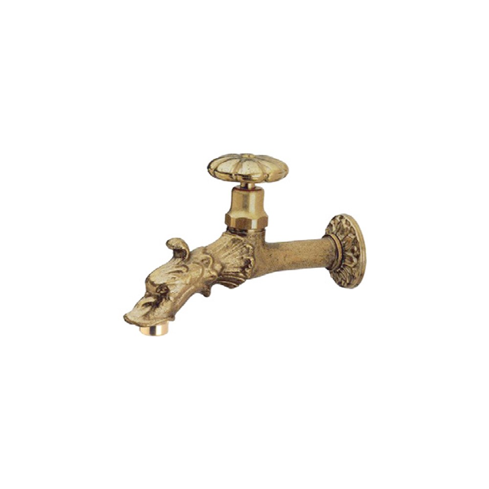 Rubinetto per giardino vitone meccanico 90° serie rinascimento