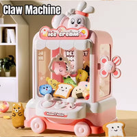 Distributore Giocattoli Rosa Grabber Gancio per Bambini Giocattolo con Peluche